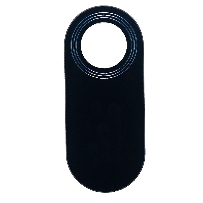 Τζαμάκι κάμερας (camera lens) για Huawei Y6 2019 - Χρώμα: Μαύρο