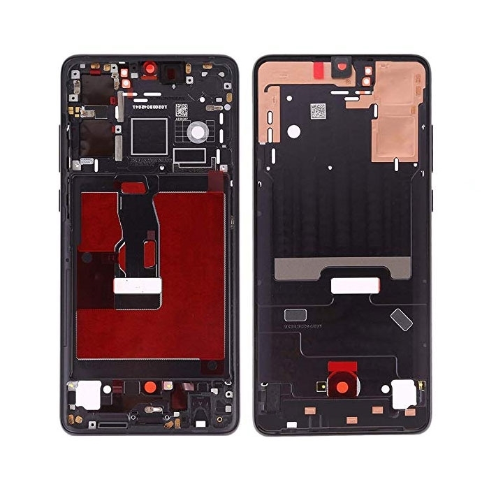 Μπροστινό Πλαίσιο Οθόνης Front LCD Frame για Huawei P30 - Χρώμα: Μαύρο
