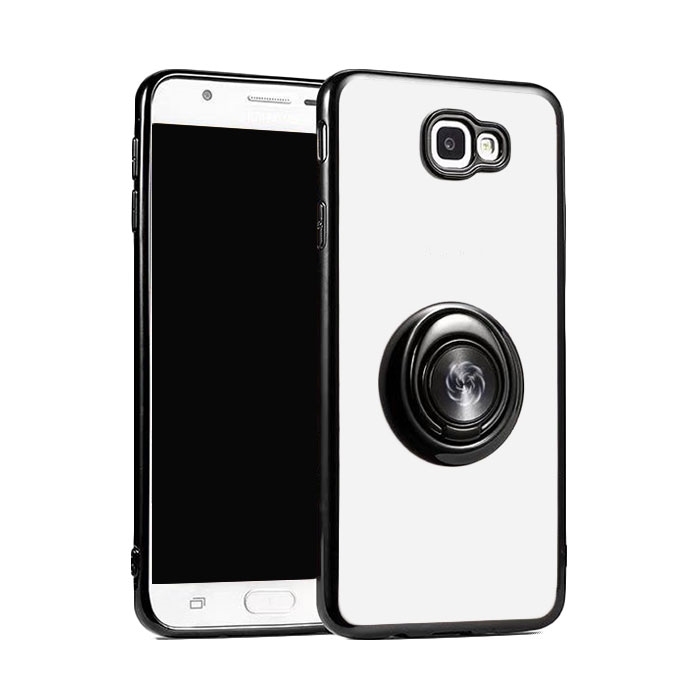 Θήκη Πλάτης Fingertip Gyroscope 2 In 1 Gyro Bracket για Samsung A405F Galaxy A40 - Χρώμα: Μαύρο