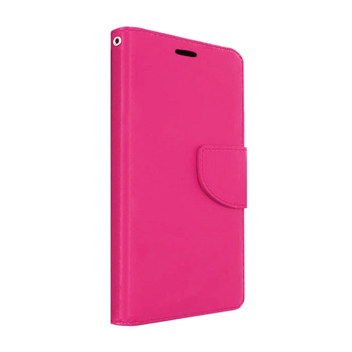 Θήκη Βιβλίο Stand Leather Diary για Samsung J120F Galaxy J1 2016 - Χρώμα: Φούξια