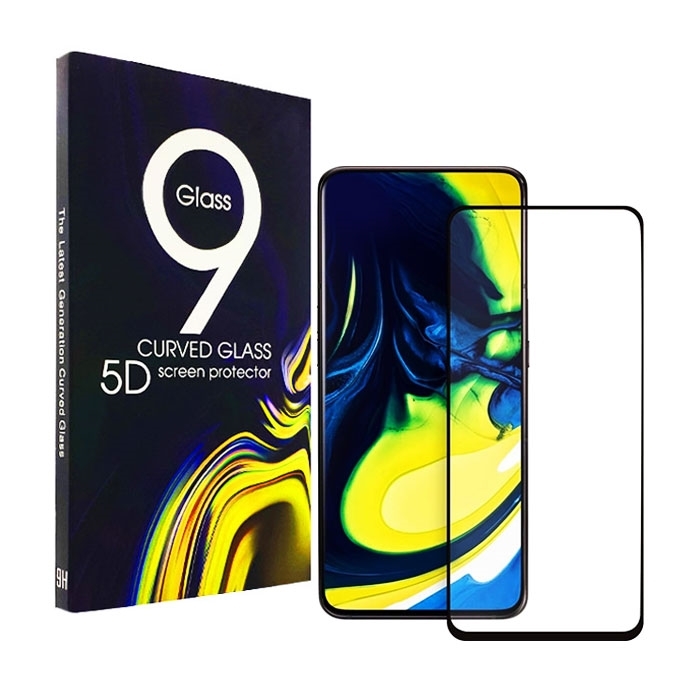 Προστασία Οθόνης Tempered Glass 5D Full Cover Full Glue 0.3mm για Samsung Galaxy J737 J7 2018 - Χρώμα: Μαύρο