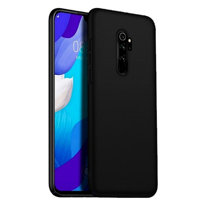 Θήκη Πλάτης Σιλικόνης Matte για Xiaomi Redmi 8 - Χρώμα: Μαύρο