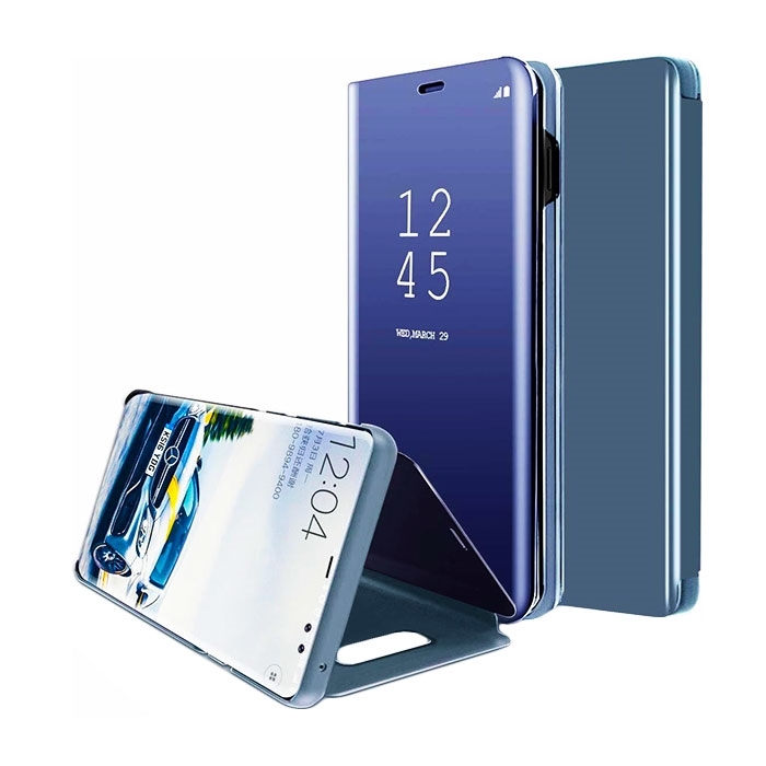 Θήκη Clear View Stand για Apple iPhone 11 - Χρώμα: Μπλε