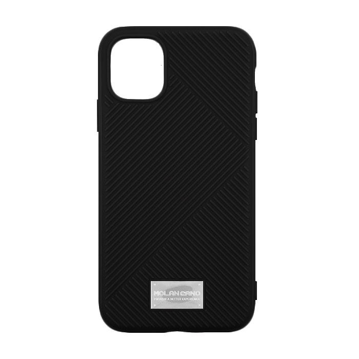 Θήκη Πλάτης Molan Cano Jelline Bumper για Apple iPhone 11 - Χρώμα: Μαύρο