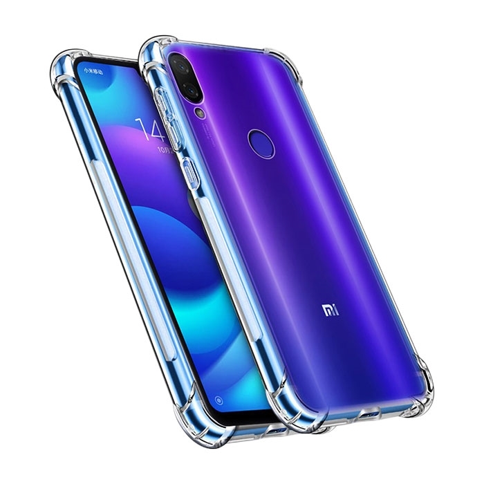 Θήκη Πλάτης Σιλικόνης Anti Shock 0.5mm για Xiaomi Mi Play - Χρώμα: Διάφανο