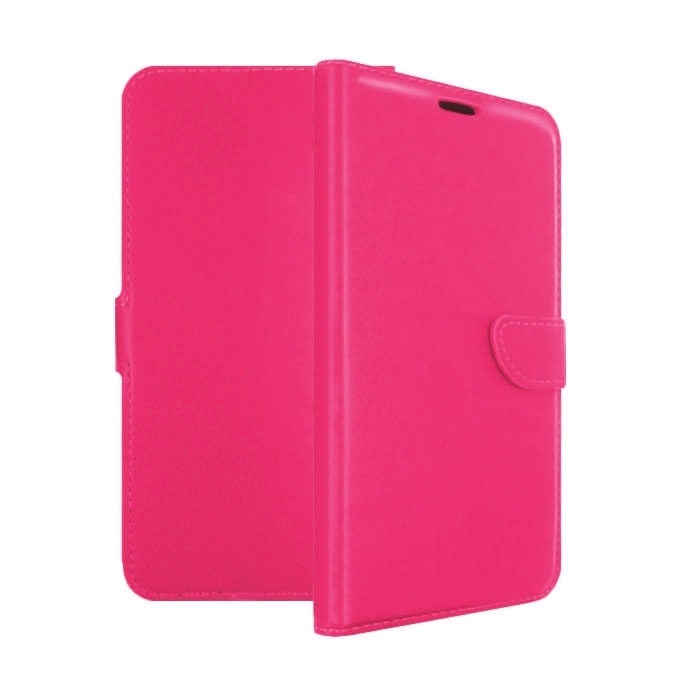 Θήκη Βιβλίο Stand Leather Wallet για Nokia 3.1 - Χρώμα: Φούξια