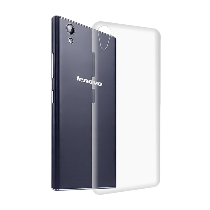 Θήκη Πλάτης Σιλικόνης για Lenovo P70 - Χρώμα: Διάφανο