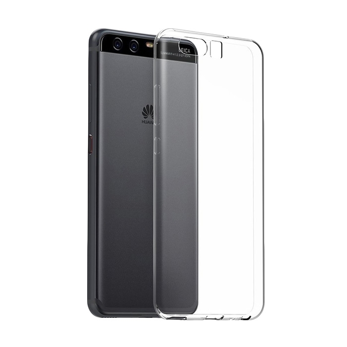 Θήκη Πλάτης Σιλικόνης για Huawei P10 - Χρώμα: Διάφανο