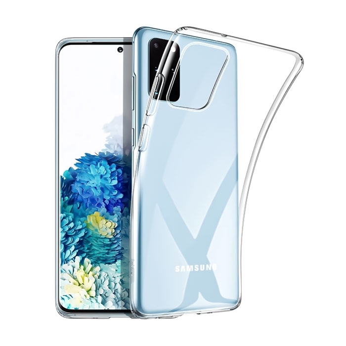 Θήκη Πλάτης Σιλικόνης για Samsung G980F Galaxy S20 - Χρώμα: Διάφανο