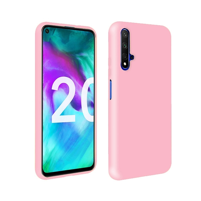 Θήκη Πλάτης Σιλικόνης για Honor 20/Nova 5T - Χρώμα: Χρυσό Ροζ
