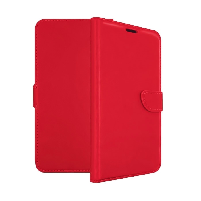 Θήκη Βιβλίο Stand Leather Wallet για Huawei Y5 2019/Honor 8S- Χρώμα: Κόκκινο