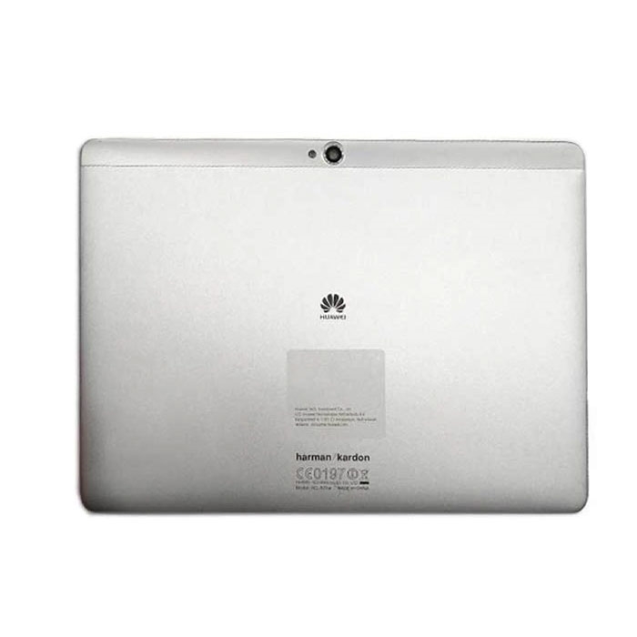 Πίσω Καπάκι Με Τζαμάκι Κάμερας για Huawei M2 M2-A01W / A01L - Χρώμα: Ασημί