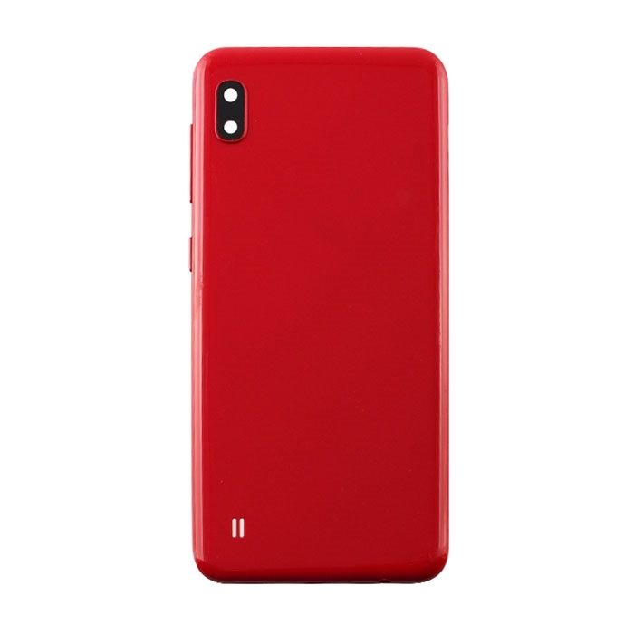 Πίσω Καπάκι με τζαμάκι Κάμερας για Samsung Galaxy A10 2019 A105F - Χρώμα: Κόκκινο