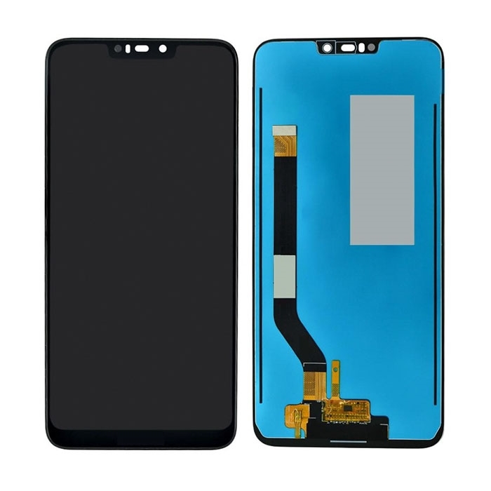 OEM Οθόνη LCD με Μηχανισμό Αφής για Huawei Honor 8C - Χρώμα: Μαύρο