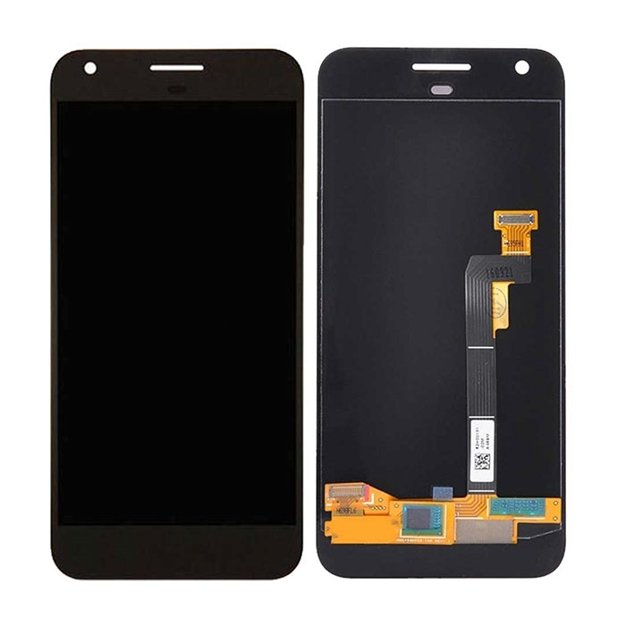Refurbished OCG Org Change glass Οθόνη LCD με Μηχανισμό Αφής για Google Pixel - Χρώμα: Μαύρο