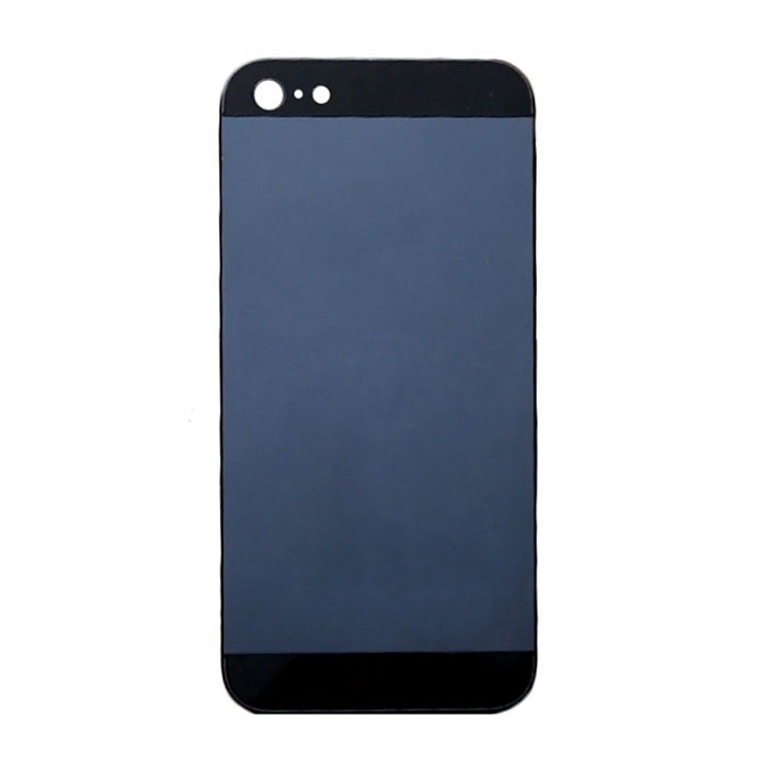 Πίσω Καπάκι για Apple iPhone 5 - Χρώμα: Μαύρο