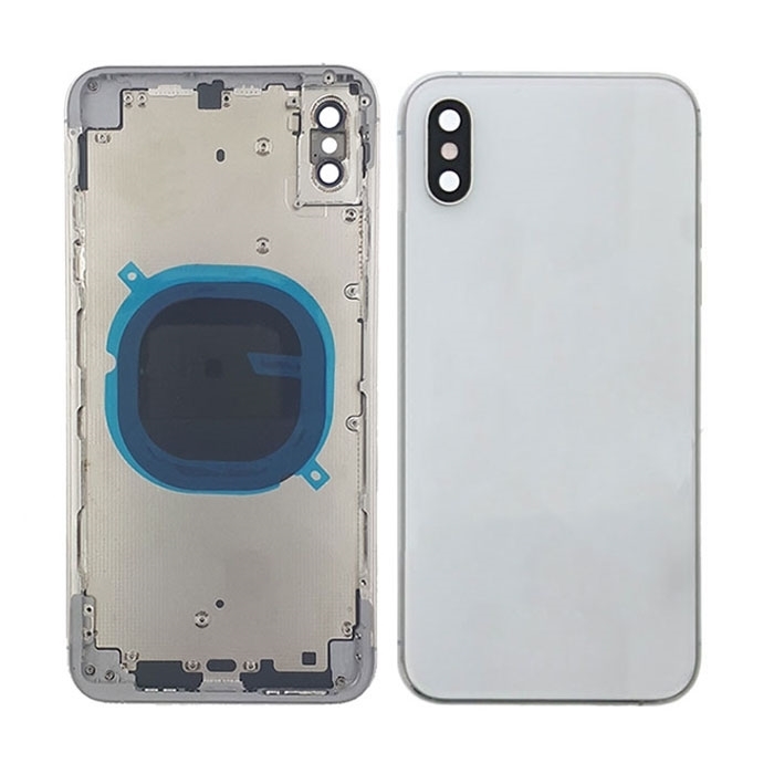 Πίσω Καπάκι με Πλαίσιο (HOUSING) για iPhone XS MAX - Χρώμα: Λευκό