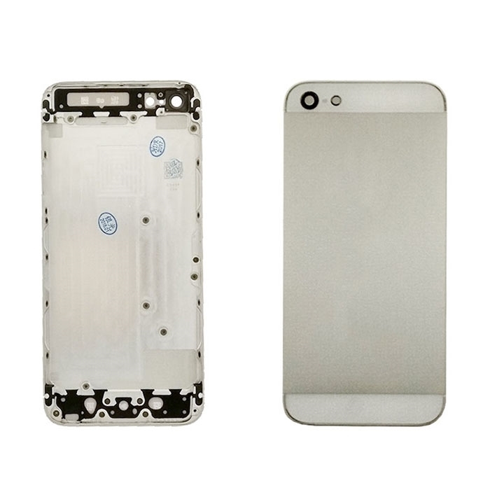 Πίσω Καπάκι για Apple iPhone 5 - Χρώμα: Λευκό