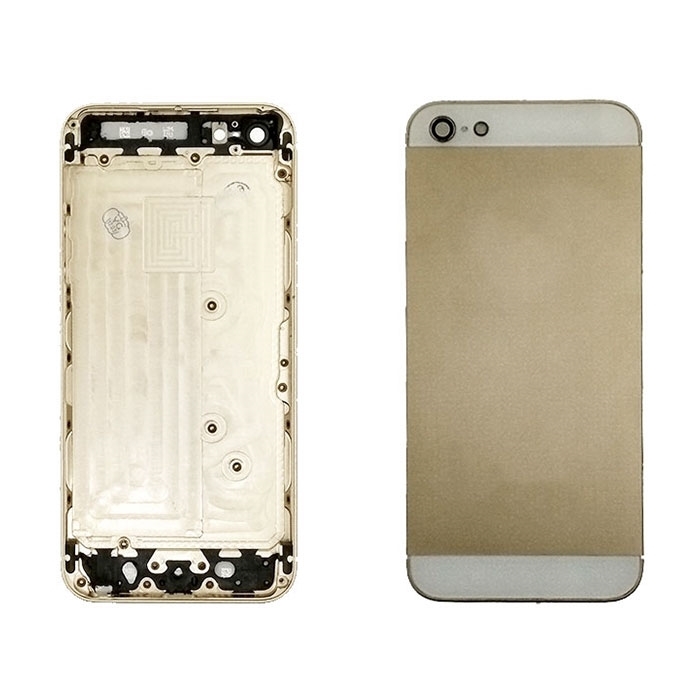 Πίσω Καπάκι για Apple iPhone 5 - Χρώμα: Χρυσό