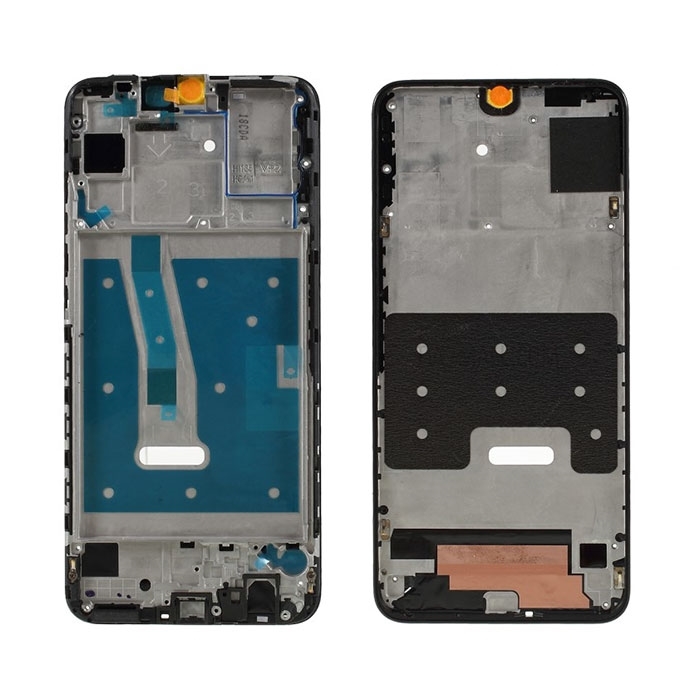 Μπροστινό Πλαίσιο Οθόνης LCD Front Frame για Huawei P Smart Z - Χρώμα: Μαύρο