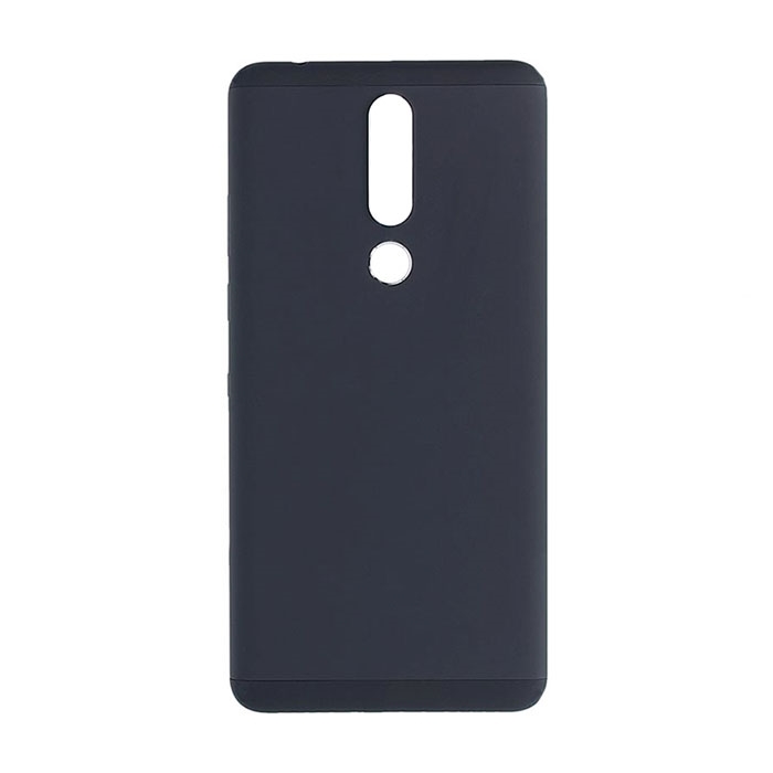 Πίσω Καπάκι για Nokia 3.1 Plus - Χρώμα: Μαύρο