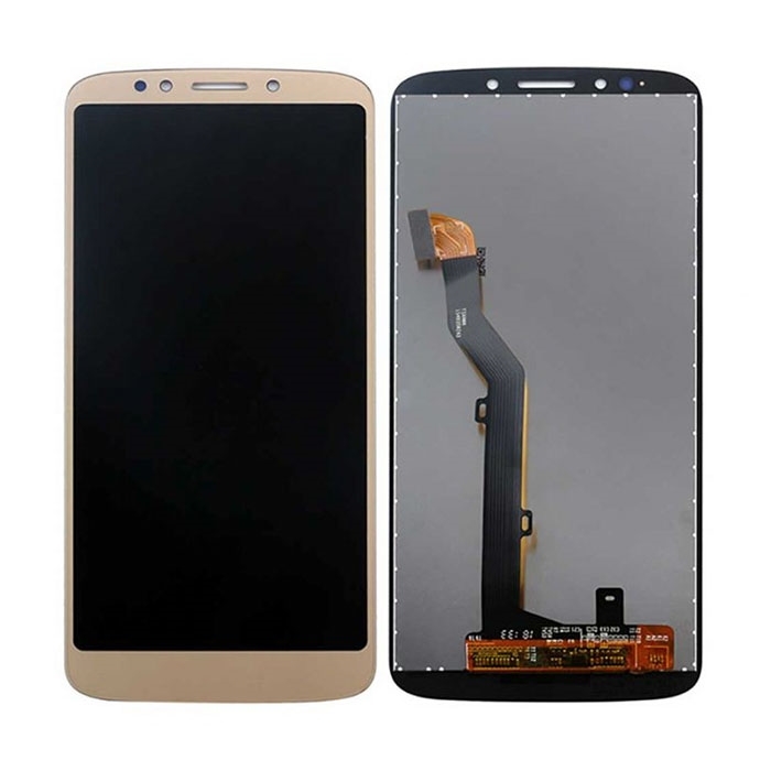 OEM Οθόνη LCD με Μηχανισμό Αφής για Motorola MOTO G6 Play XT1922 - Χρώμα: Χρυσό