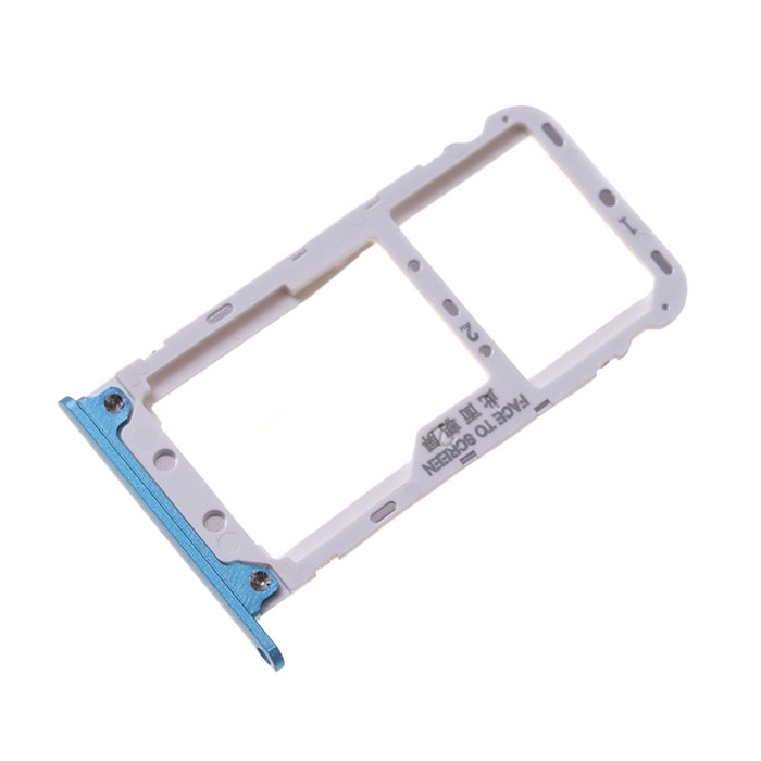 Υποδοχή κάρτας Dual SIM και SD Tray Xiaomi Redmi Note 5 / 5 Pro - Χρώμα: Μπλε