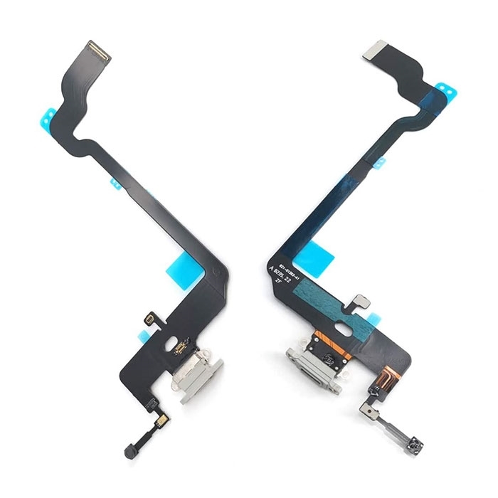 Καλωδιοταινία Φόρτισης / Dock Charging Flex για iPhone XS - Χρώμα: Λευκό