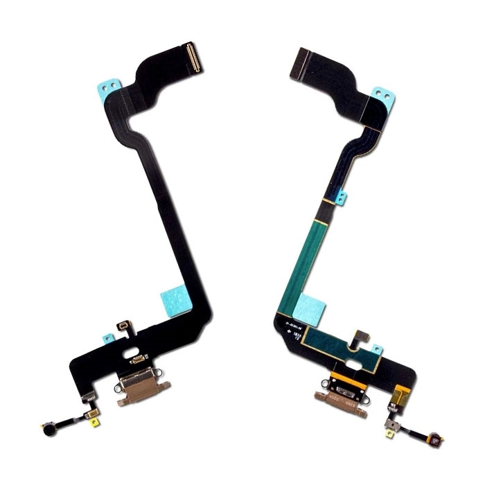 Καλωδιοταινία Φόρτισης / Dock Charging Flex για iPhone XS - Χρώμα: Χρυσό