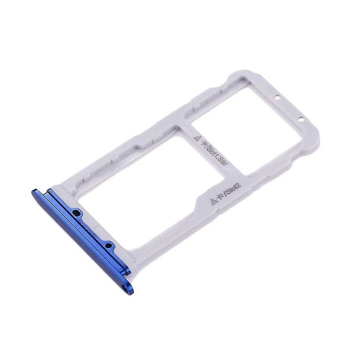Υποδοχή Κάρτας Dual SIM (SIM Tray) για Huawei Honor 9 - Χρώμα: Μπλε