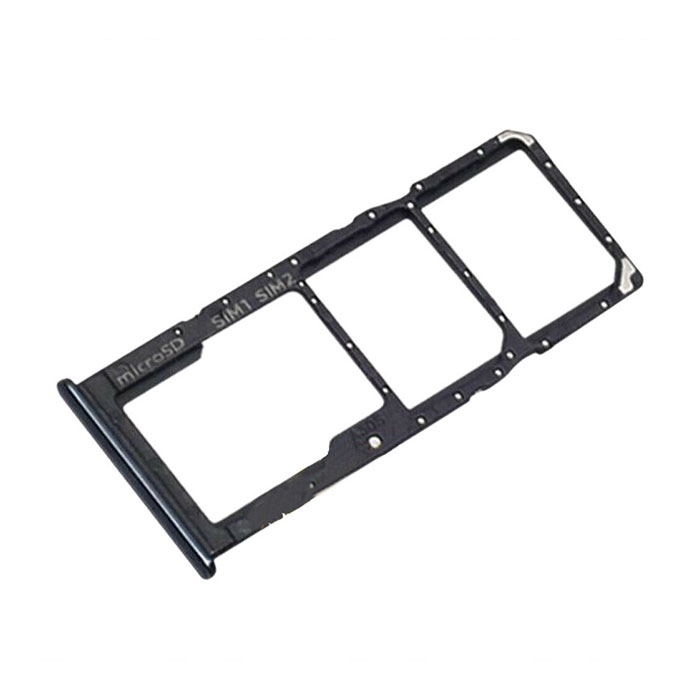 Υποδοχή Κάρτας Dual SIM και SD Tray για Samsung Galaxy A30s A307F - Χρώμα: Μαύρο