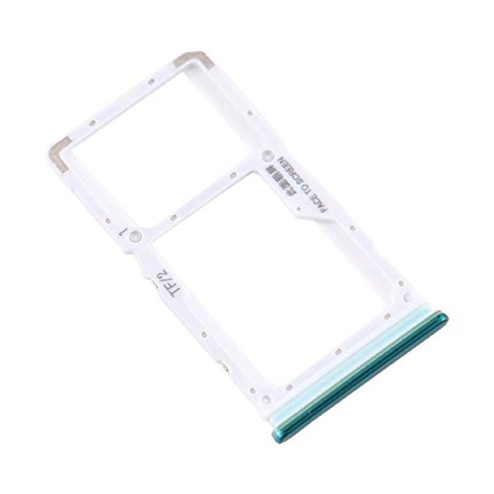 Υποδοχή κάρτας Dual SIM και SD Tray για Xiaomi Redmi Note 8 Pro - Χρώμα: Πράσινο