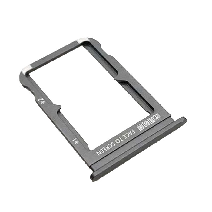 Υποδοχή κάρτας Dual SIM Tray για Xiaomi Mi 9 - Χρώμα: Μαύρο