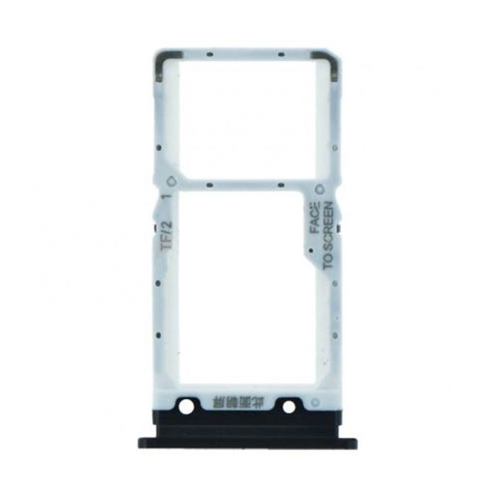 Υποδοχή κάρτας Dual SIM Tray για Xiaomi Mi 9 Lite - Χρώμα: Μαύρο