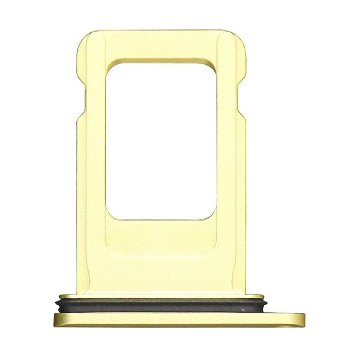 Υποδοχή Κάρτας Single SIM Tray για Apple iPhone 11 - Χρώμα: Κίτρινο
