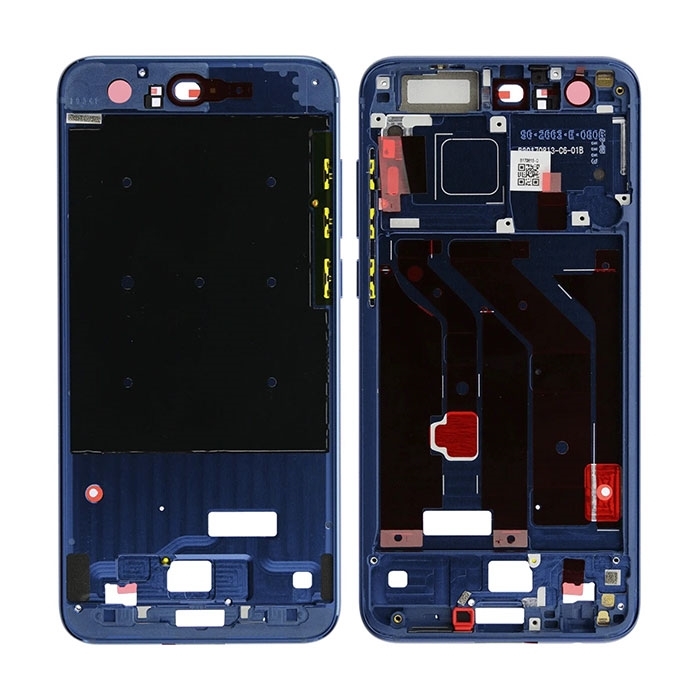 Μπροστινό Πλαίσιο Οθόνης LCD Front Frame για Huawei Honor 9 - Χρώμα: Μπλε
