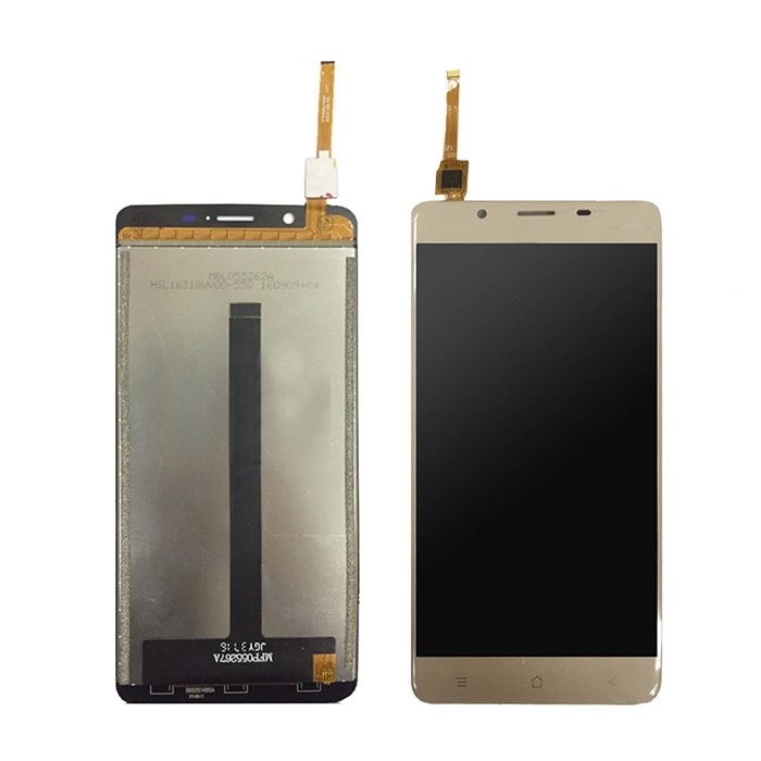 OEM Οθόνη LCD με Μηχανισμό Αφής για για Blackview P2 - Χρώμα: Χρυσό