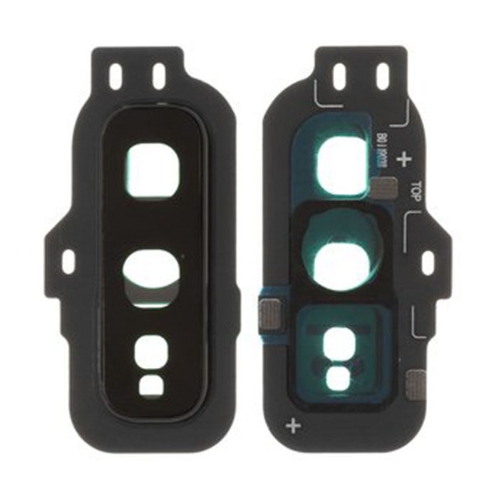 Τζαμάκι κάμερας (Camera Lens) με Πλαίσιο για Samsung Galaxy S10e G970 - Χρώμα: Μαύρο