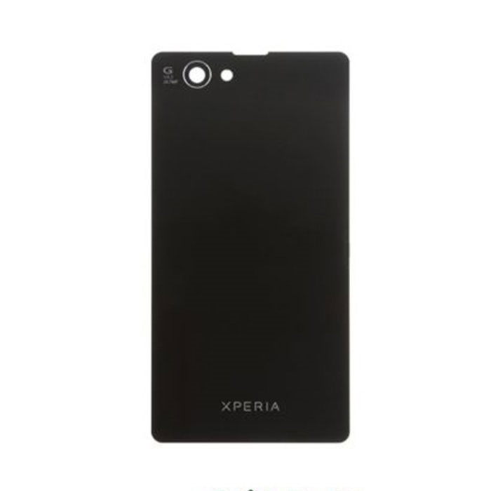 Πίσω Καπάκι για Sony Xperia Z1 Compact/Mini - Χρώμα: Μαύρο
