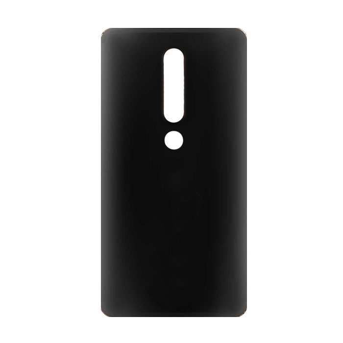 Πίσω Καπάκι για Nokia 6.1 Plus - Χρώμα: Μαύρο