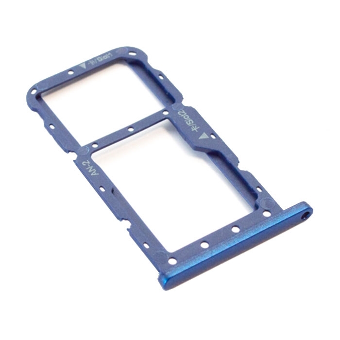 Υποδοχή Κάρτας Dual SIM και SD (SIM Tray) για Huawei P20 Lite - Χρώμα: Μπλε