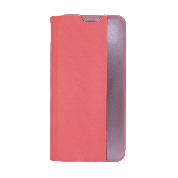 Θήκη Smart View Flip Cover για Xiaomi Redmi Note 8T - Χρώμα: Κόκκινο