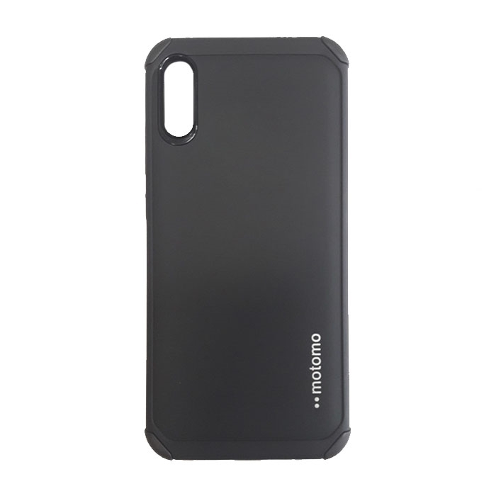 Θήκη Motomo Tough Armor για Huawei Y6 2019 - Χρώμα: Μαύρο