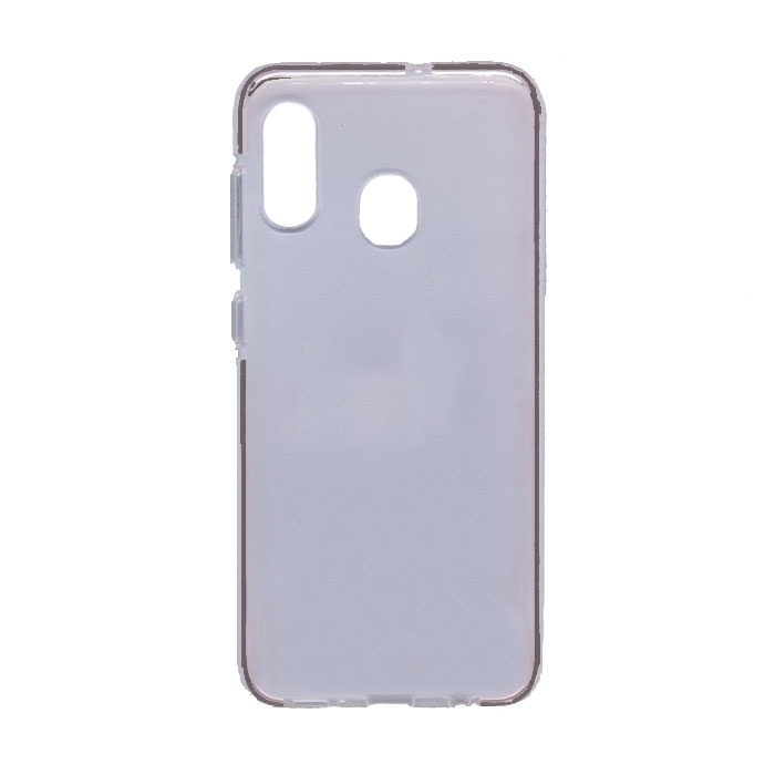 Θήκη Πλάτης Σιλικόνης για Samsung A205/ A305 Galaxy A20 / A30 - Χρώμα: Μαύρο