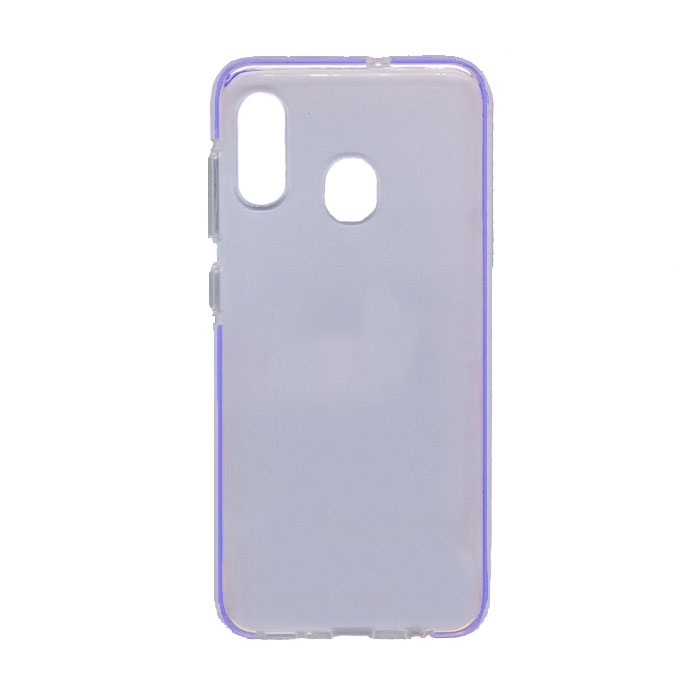 Θήκη Πλάτης Σιλικόνης για Samsung A205/ A305 Galaxy A20 / A30 - Χρώμα: Μπλε