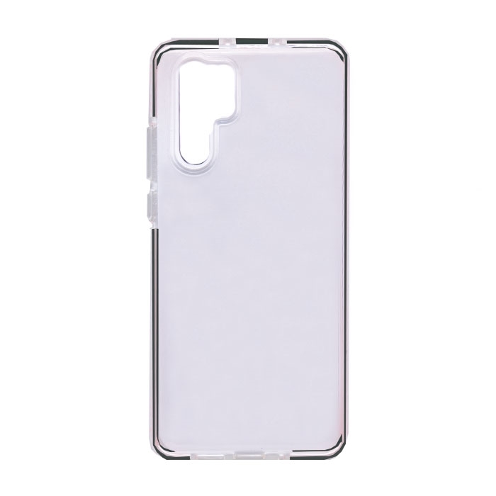 Θήκη Πλάτης Σιλικόνης για Huawei P30 Pro - Χρώμα: Μαύρο