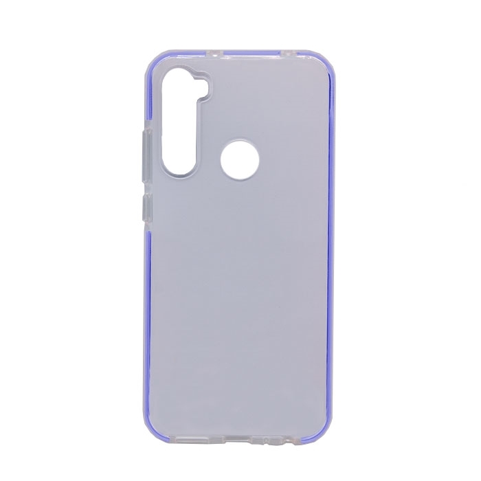 Θήκη Πλάτης Σιλικόνης για Xiaomi Redmi Note 8T - Χρώμα: Μπλε