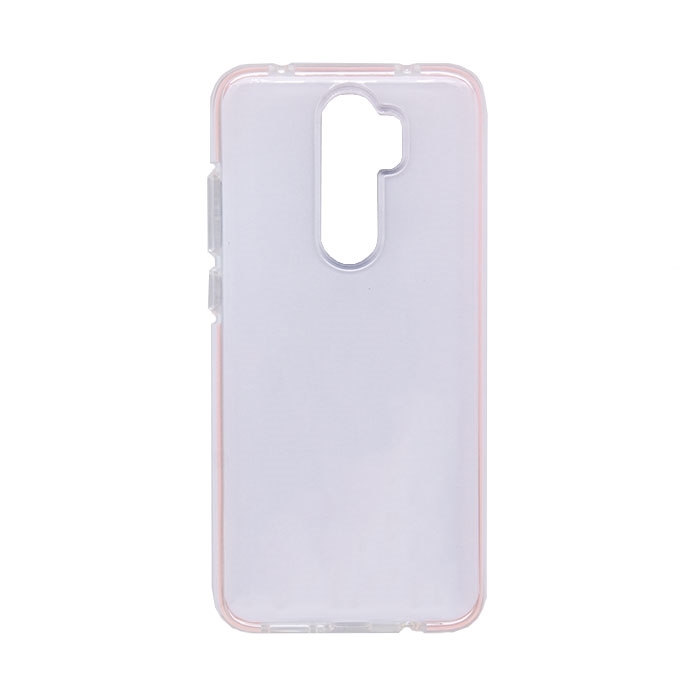 Θήκη Πλάτης Σιλικόνης για Xiaomi Redmi Note 8 Pro - Χρώμα: Μαύρο