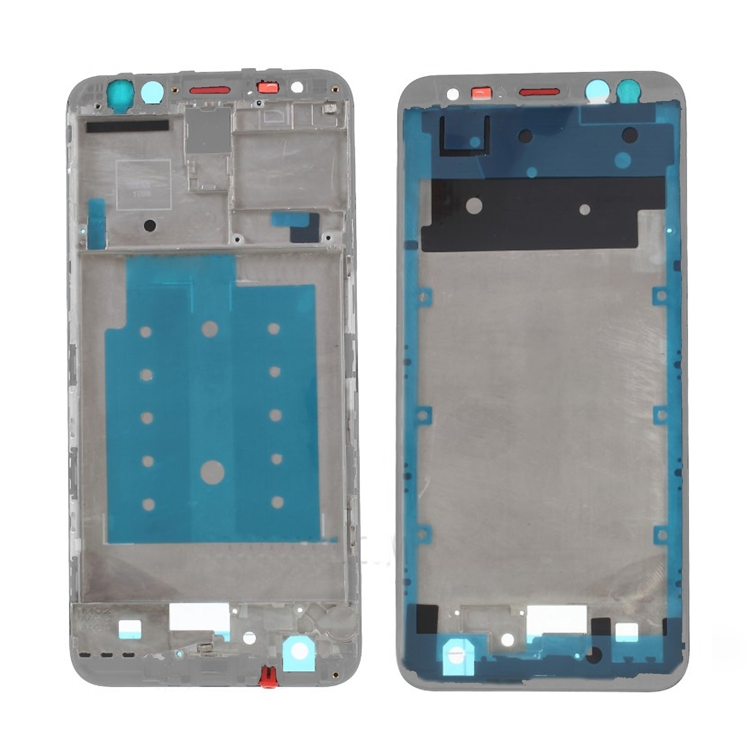 Μπροστινό Πλαίσιο Οθόνης LCD Front Frame για Huawei Mate 10 Lite - Χρώμα: Λευκό