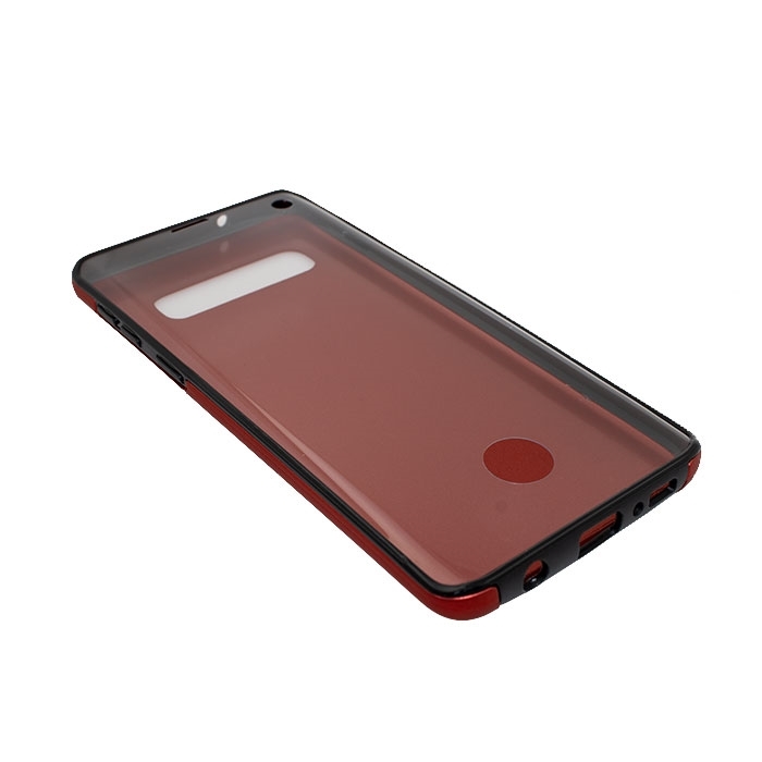 Θήκη 360 Full protective για Samsung G773F Galaxy S10 - Χρώμα: Κόκκινο